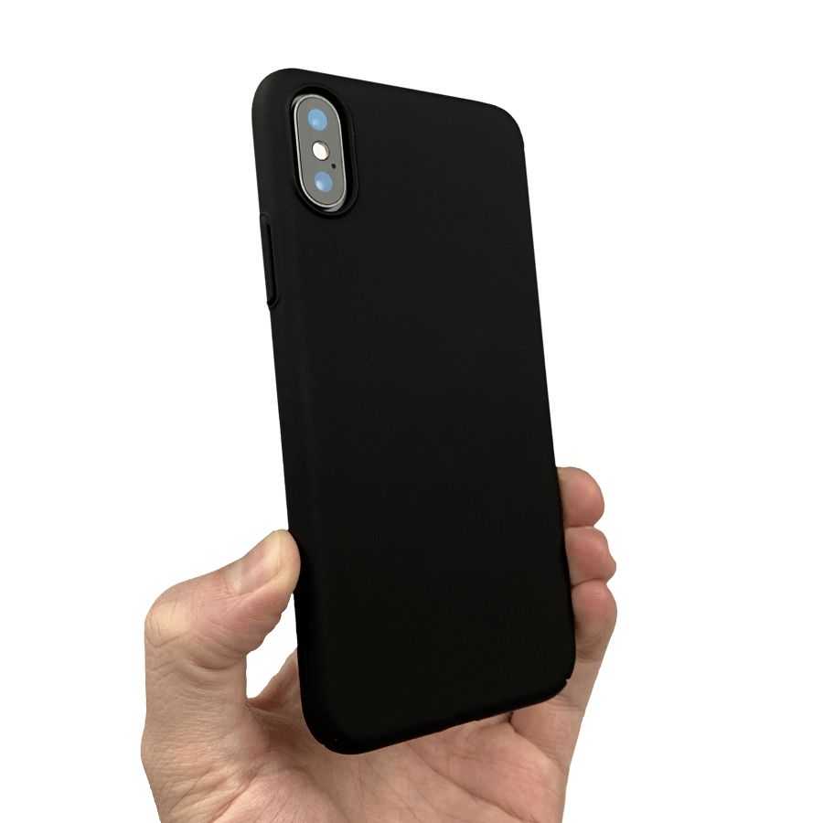 Slim Minimal iPhone Xs Case 2.0 & Screen Protector Bundle