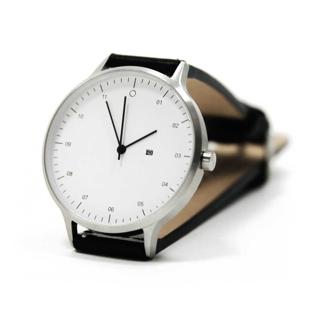 Classic Minimal Watch - M001 - White & Black